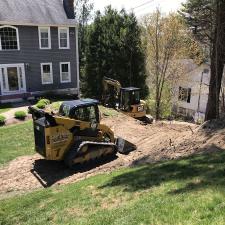 Redi-Rock Retaining Wall Construction in Marshfield, MA